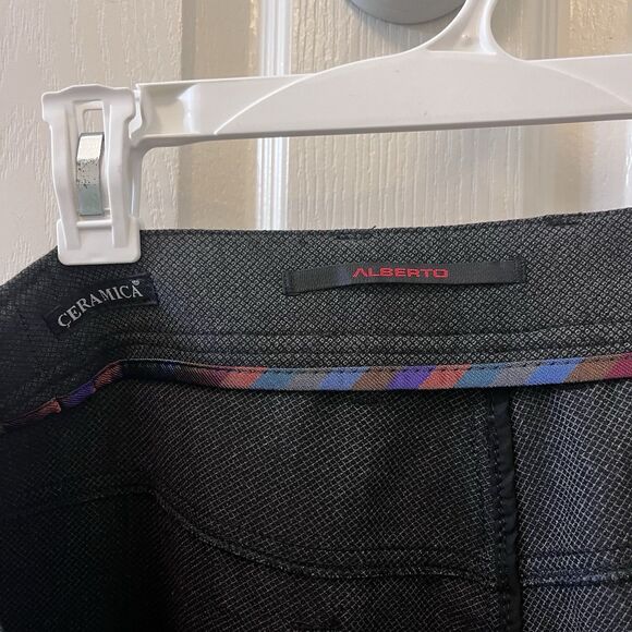 Alberto Stone Ceramica Peacock Modern Fit 5-Pocket Pants Lot of 2 Men's 38 x 29 - Picture 5 of 16